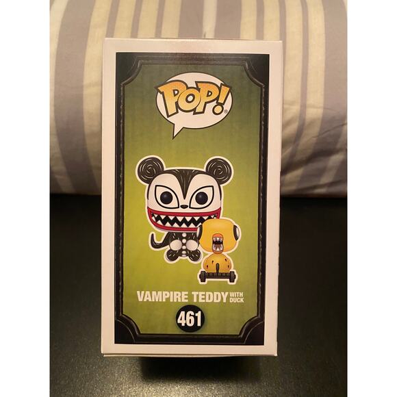 Funko Pop Disney:  The Nightmare Before Christmas - Vampire Teddy with Duck - Picture 4 of 6